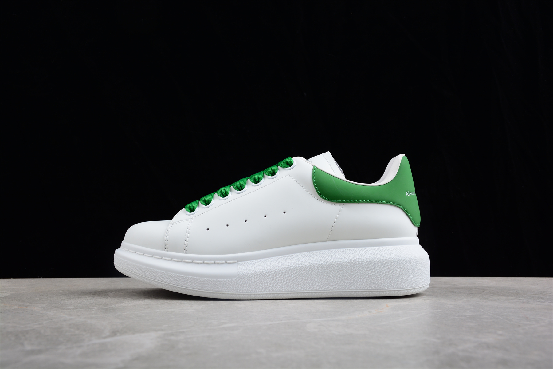 Alex McQ  men and women sneakers white green